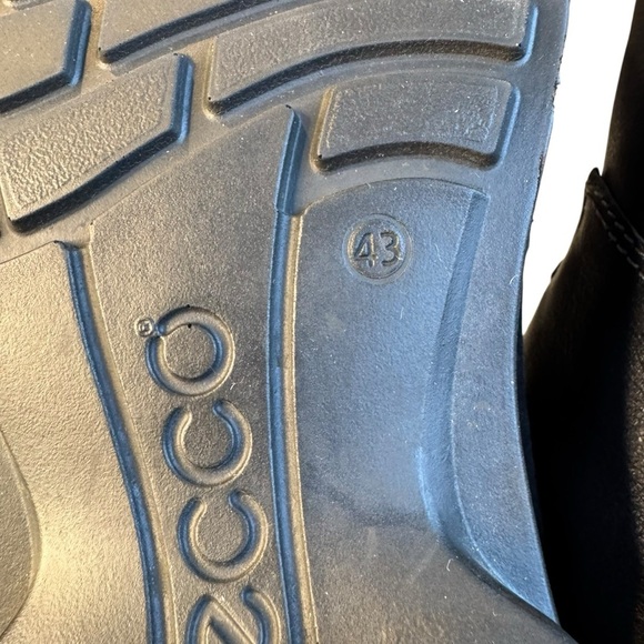 ECCO Gore-Tex Turn Chukka 9.5 GTX 43 Mens Lace Up Chukka Boot Black - Picture 8 of 10